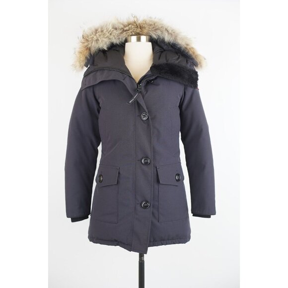 Canada Goose Down Parka Coat/Jacket SZ XS Navy Classic AUTHENTIC